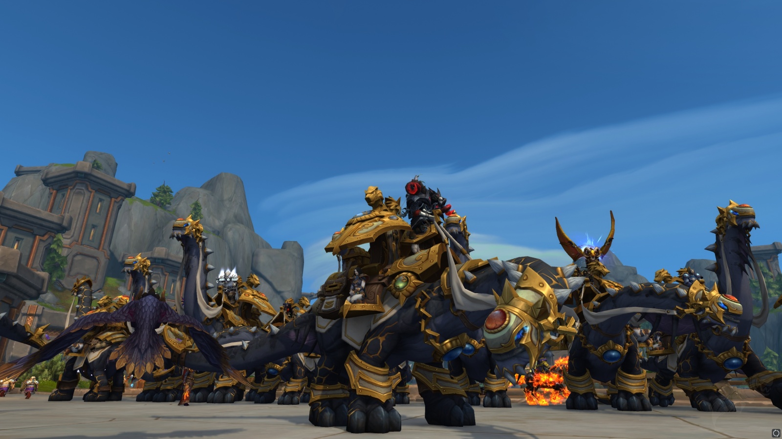 블리자드 와우 탈것 하나로 249억원의 수익 얻다 무역상의 금빛 브루토사우루스