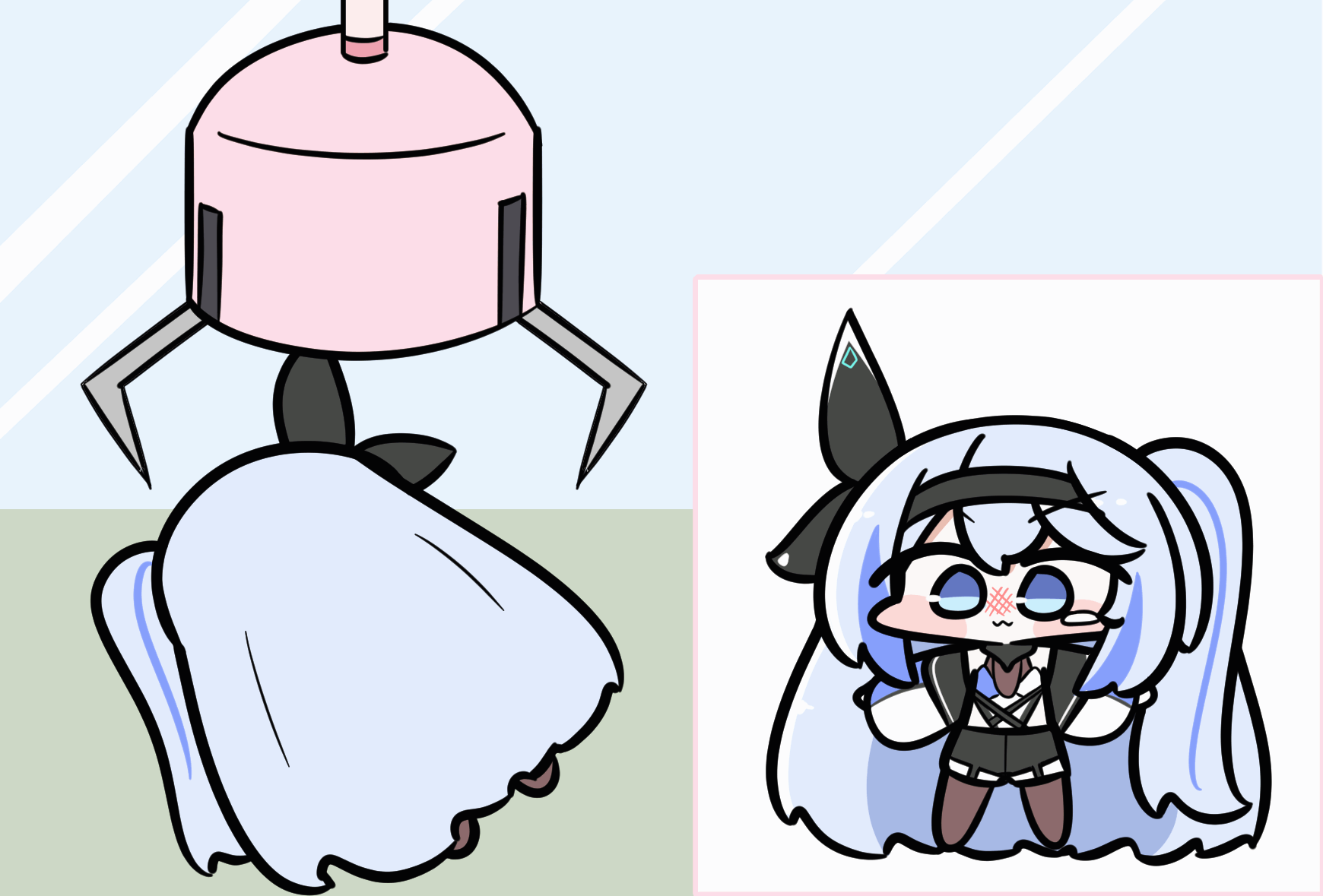 미루 이모 인형 뽑기 하는 움짤!!_1.gif