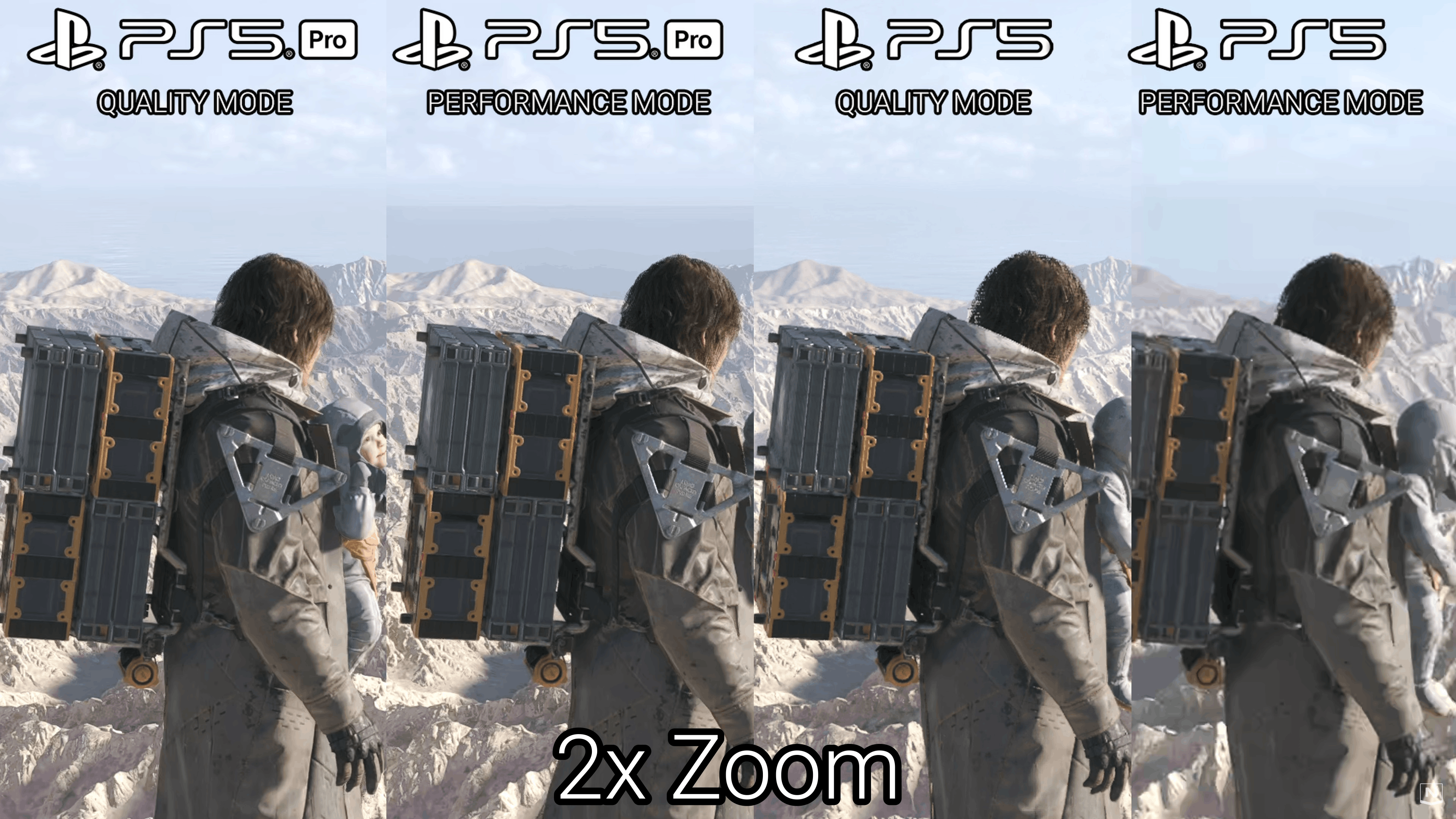 데스 스트랜딩2 PS5 VS PS5 PRO 비교 스크린샷_2.gif