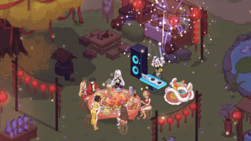 [스팀] 러브 앤 라이프: 해피 스튜던트 - 설날 이벤트 업데이트 (한국어 지원)_11.gif