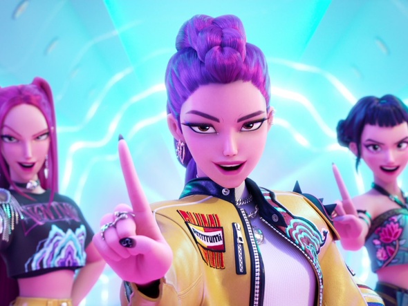 넷플릭스 케이팝 데몬헌터스 비쥬얼