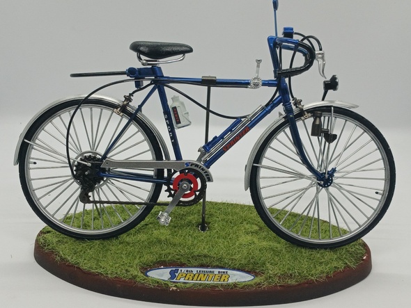 아카데미 과학 1/8 레저 바이크 스프린터 도색